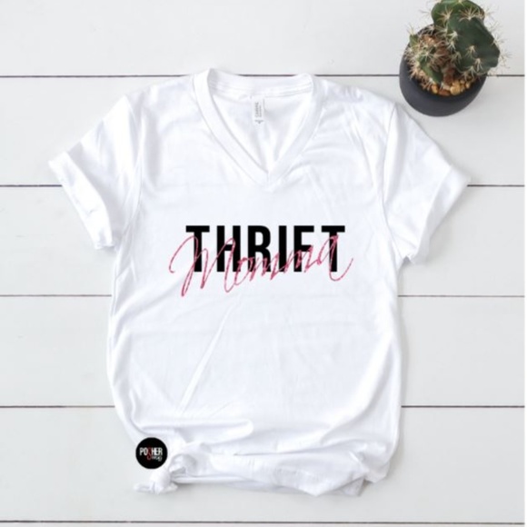 PosherSwag Tops - Thrift Boss Graphic Tee Shirt
